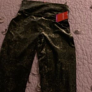Spanx Velvet Shine Leggings